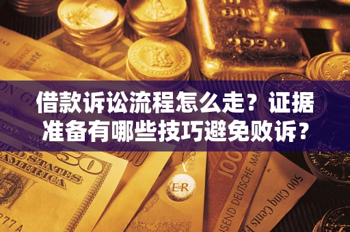 济南借款诉讼流程怎么走？证据准备有哪些技巧避免败诉？