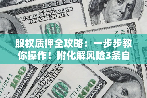 济南股权质押全攻略：一步步教你操作！附化解风险3条自救法则