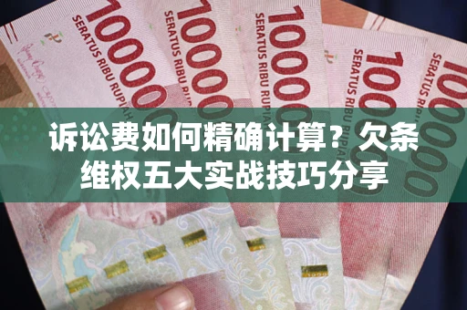 济南诉讼费如何精确计算？欠条维权五大实战技巧分享