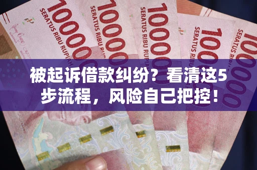 济南被起诉借款纠纷？看清这5步流程，风险自己把控！