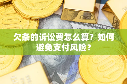 济南欠条的诉讼费怎么算？如何避免支付风险？