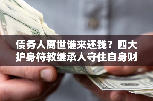 济南债务人离世谁来还钱？四大护身符教继承人守住自身财产